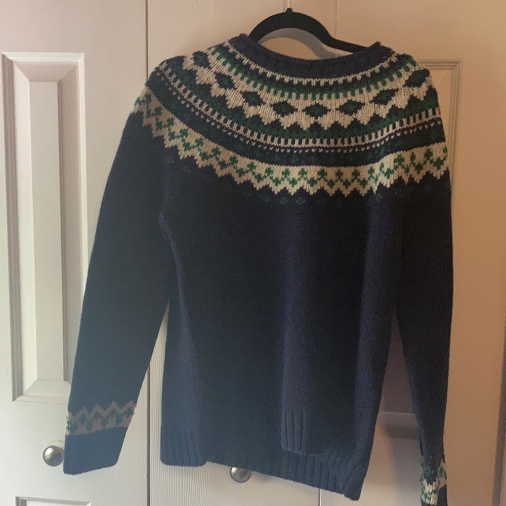 LL Bean Wool Sweater size L